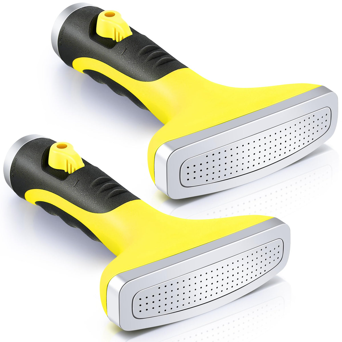 Dreyoo Fan Nozzle front view highlights fast, even spray for quick garden irrigation.