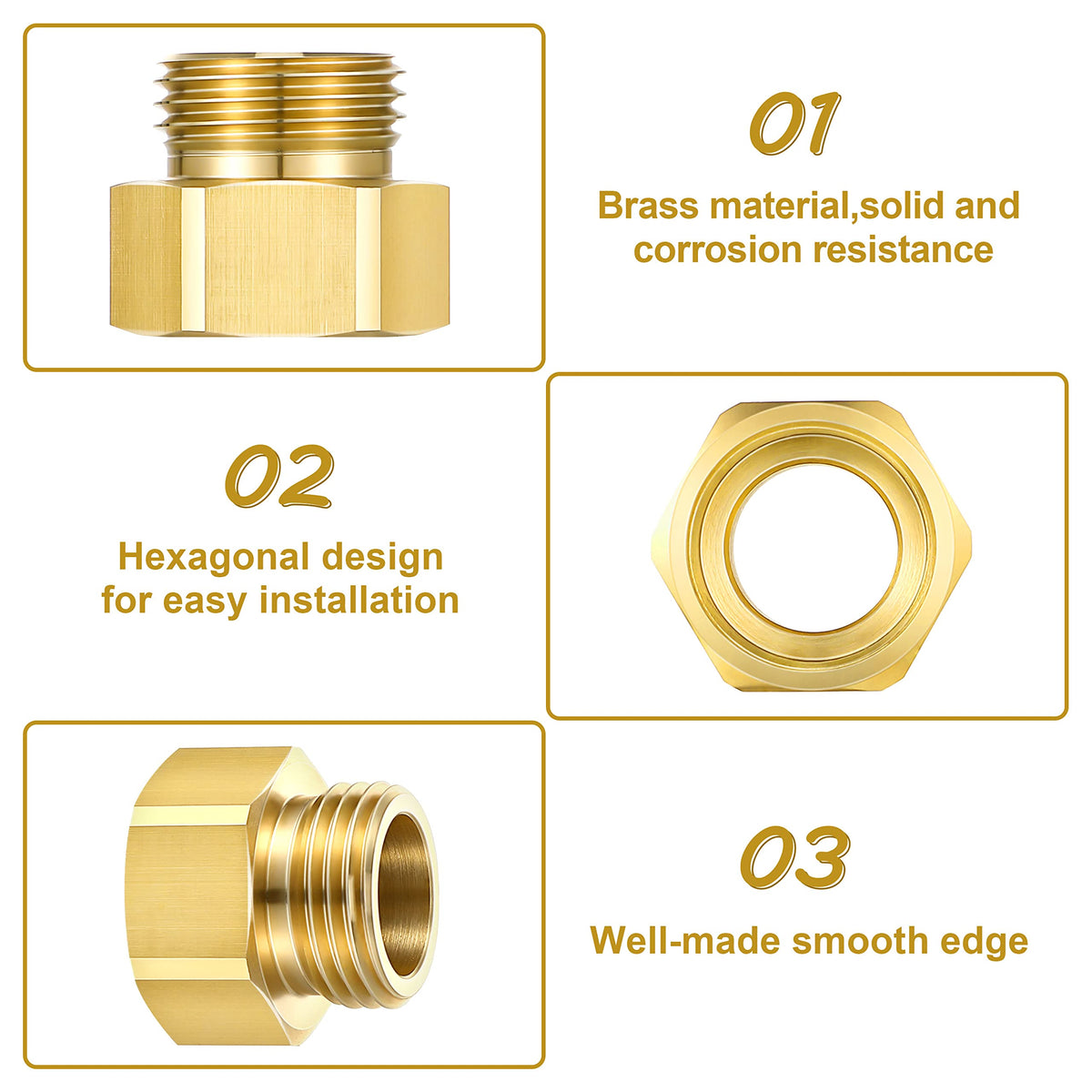 Dreyoo outdoor faucet adapter makes watering tasks smoother and less fiddly.