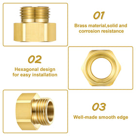 Dreyoo outdoor faucet adapter makes watering tasks smoother and less fiddly.