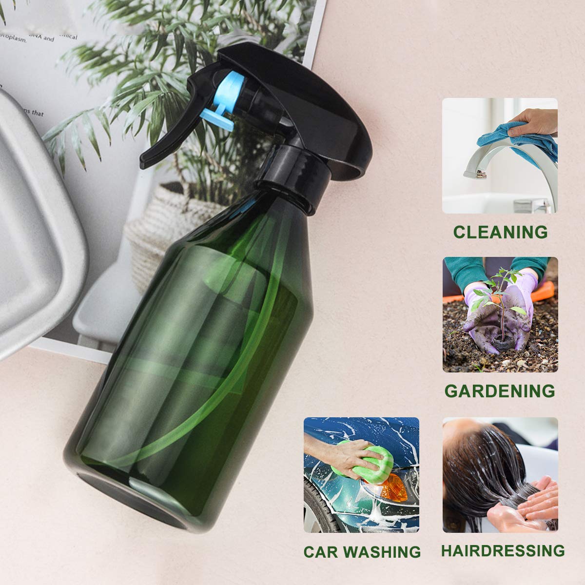 Driew leak-proof safety cap prevents spills during use and storage