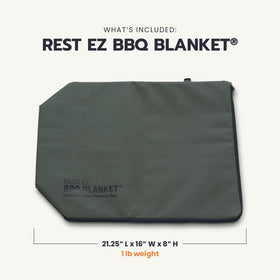 Drip EZ Rest EZ BBQ Blanket ideal for pork shoulder resting and moisture retention.