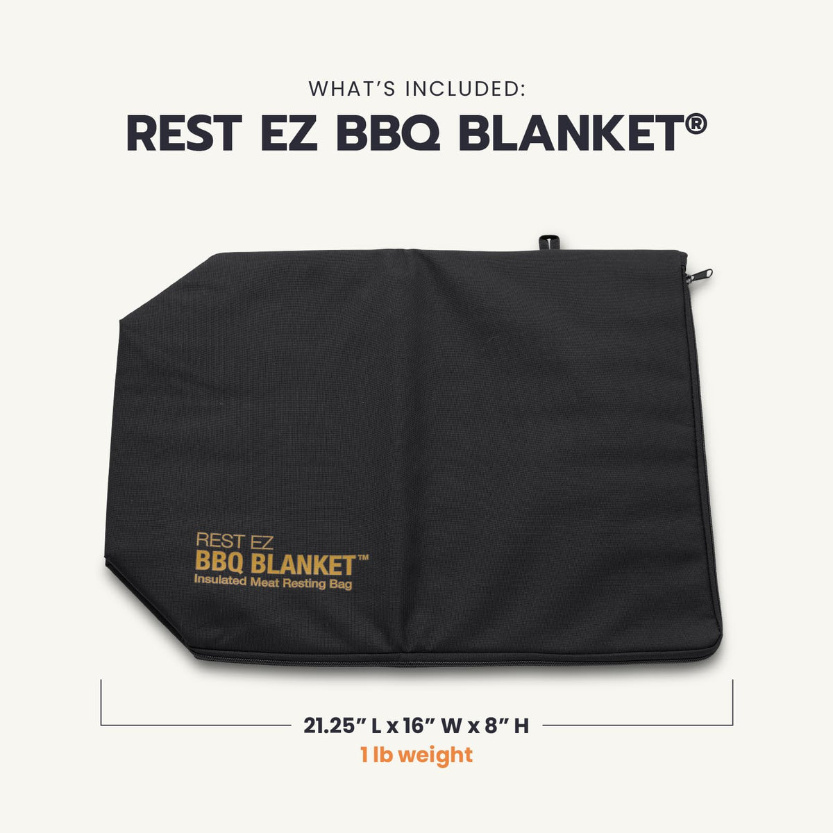 Drip EZ Rest EZ BBQ Blanket stain-resistant shell for quick cleanup.