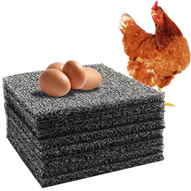DRQ 8-pcs nesting pads in 12x12 gray provide cushioned egg boxes.