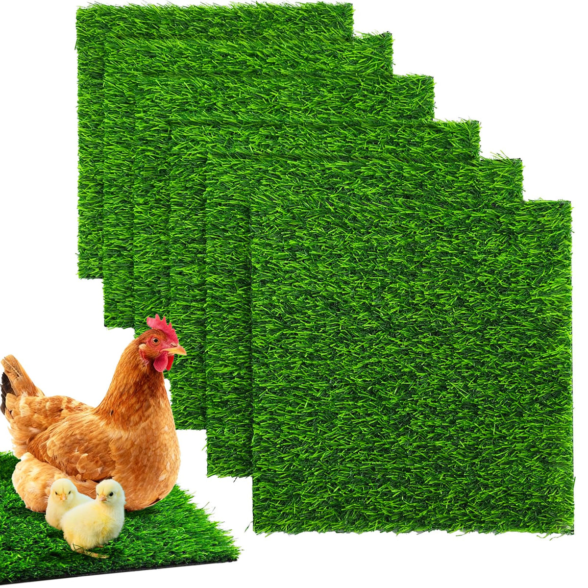 DRQ Chicken Nesting Pads with soft surface for comfortable laying and cleaner nesting boxes