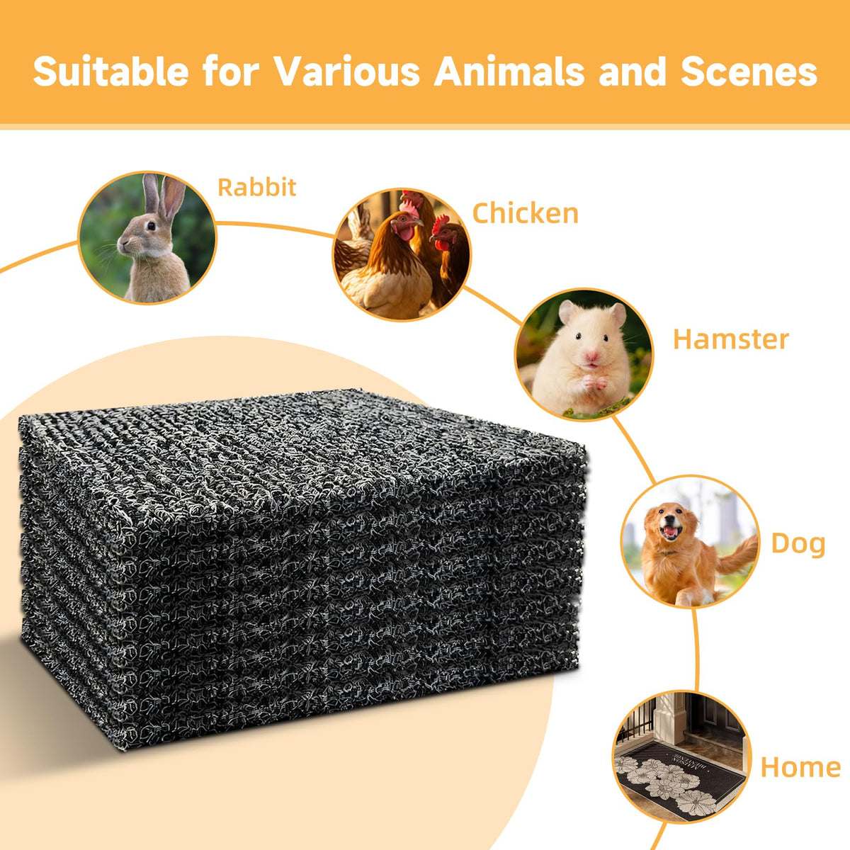 DRQ mats double as small pet bedding when not nesting.