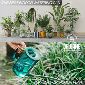 DR.UANG emerald watering can compact size ideal for small spaces