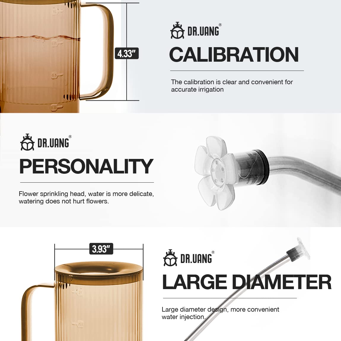 DR.UANG rainbow plastic design adds modern style to any room.