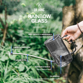 DR.UANG water scale on body helps measure water accurately for plants.