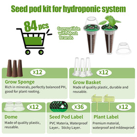 DRYADES 12 grow sponges for quick seed start