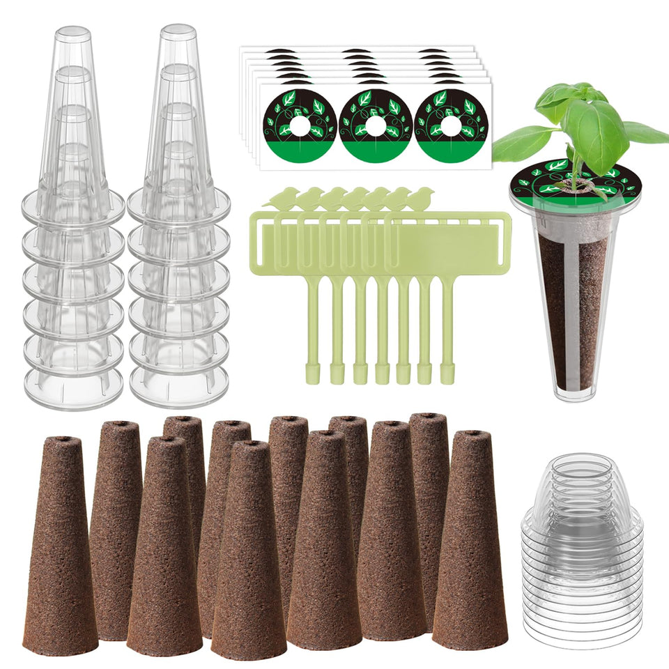 DRYADES 84-piece pod kit front view for AeroGarden setups