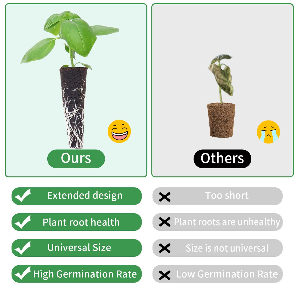 DRYADES pod labels help organize varieties for quick, accurate reference.