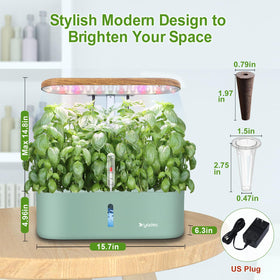 DRYADES quiet circulation pump operation for healthy roots with low noise.