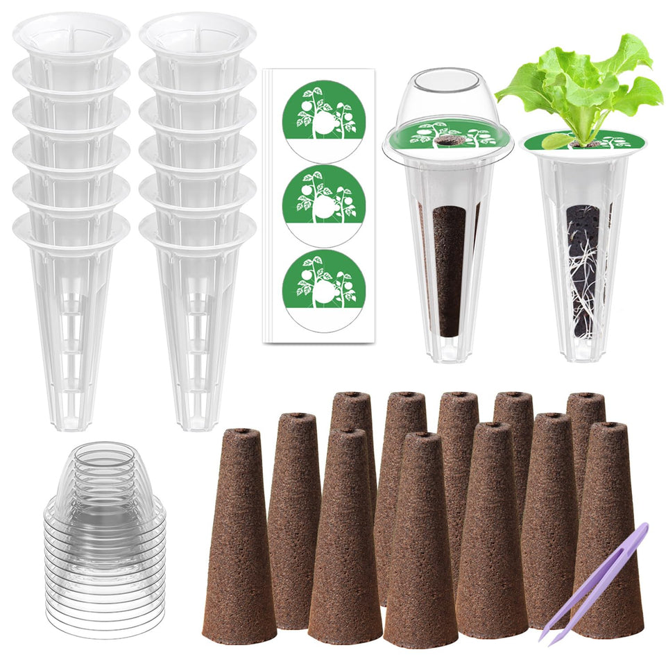 DRYADES seed pod kit for AeroGarden compatibility supports easy seed germination and setup.