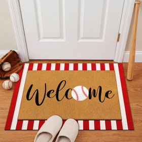Drydiet baseball season decor entryway, perfect for fans seeking seasonal charm