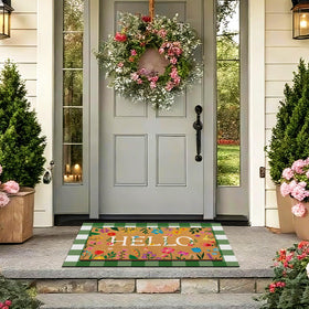 Drydiet non-slip base ensures stable placement of the mat