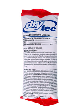 DryTec 1-1901 calcium hypochlorite pool shock bag for quick disinfection