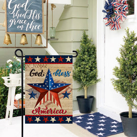 Dsben Memorial Day flag enhances curb appeal in outdoor spaces