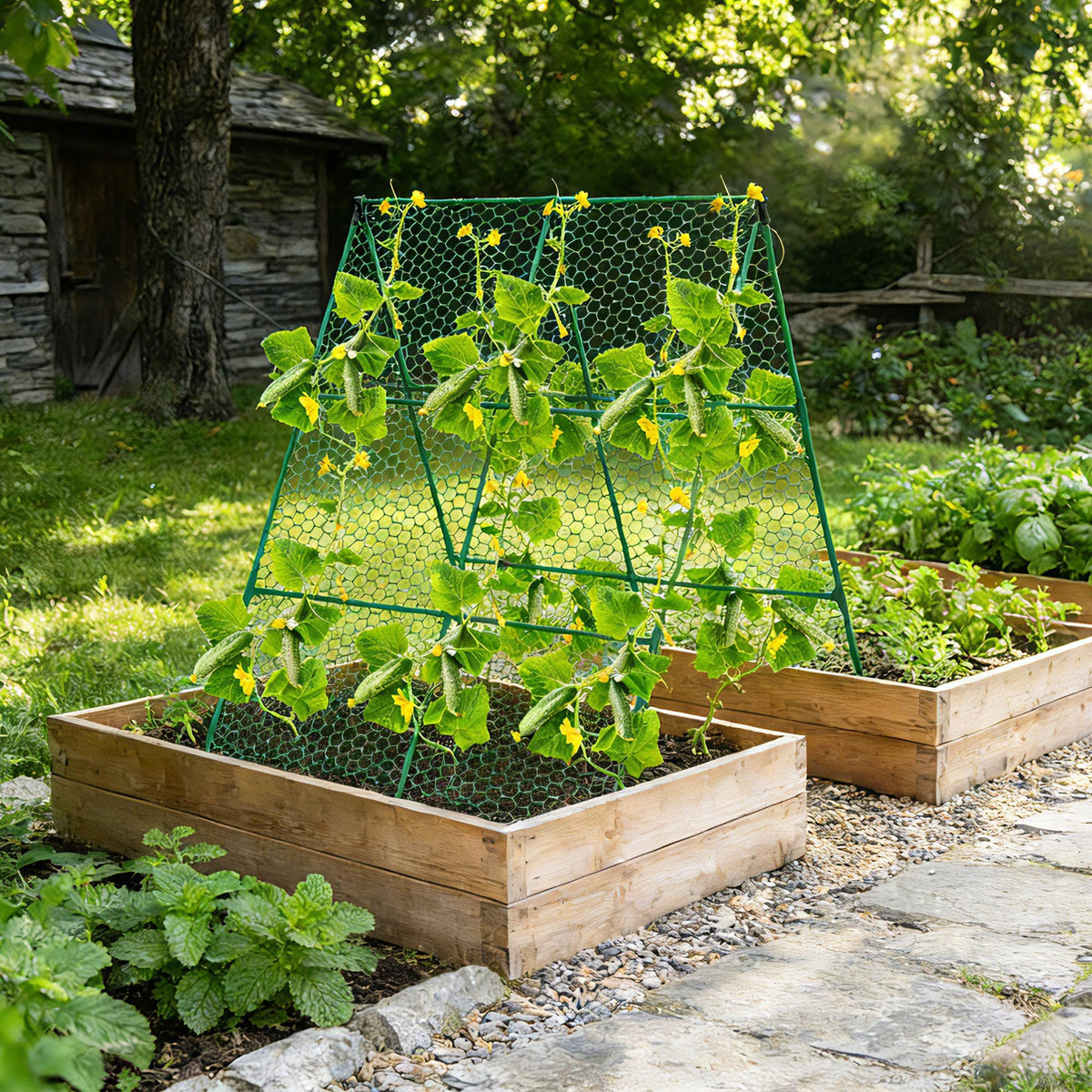 DSTANA 2026 upgraded netting simplifies installation and strengthens plant support.