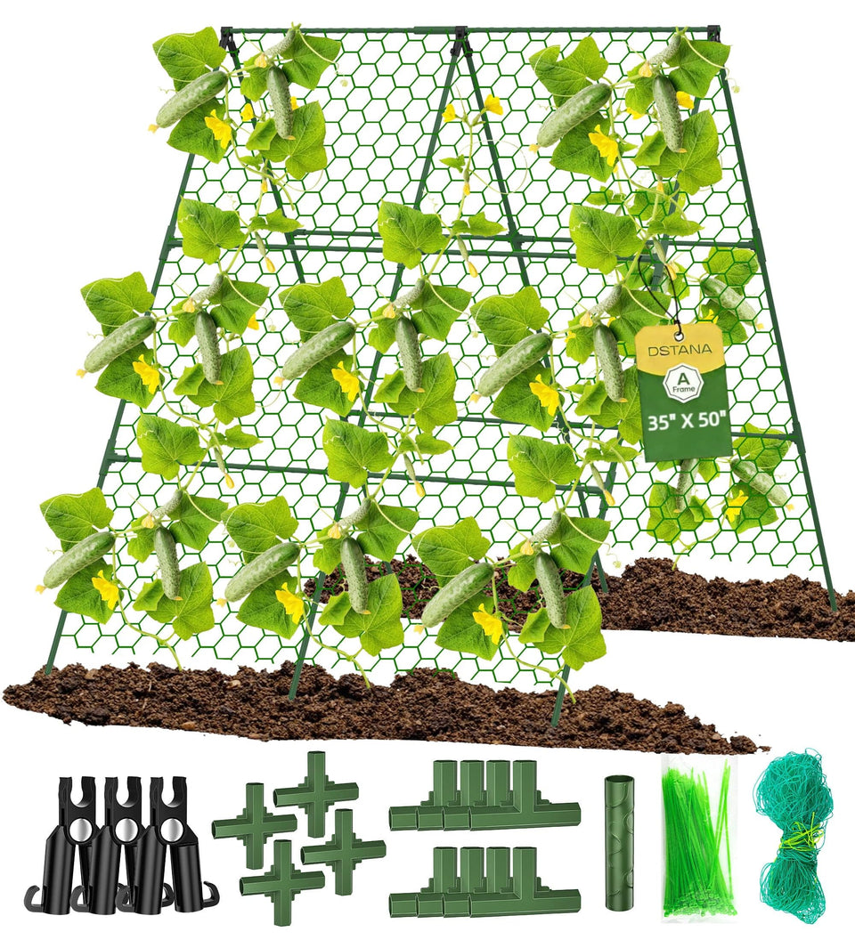DSTANA cucumber trellis 35x50 frame provides sturdy support for climbing vines.