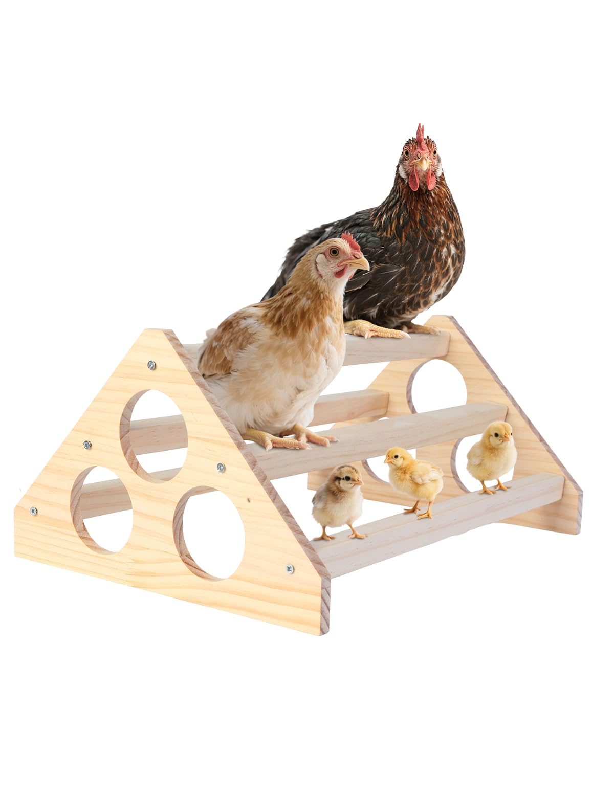 DsyysdS wooden chick roost bar assembly for sturdy coop setup.