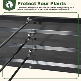 DTIG black galvanized exterior—sleek, durable, weather-ready for patios and backyards