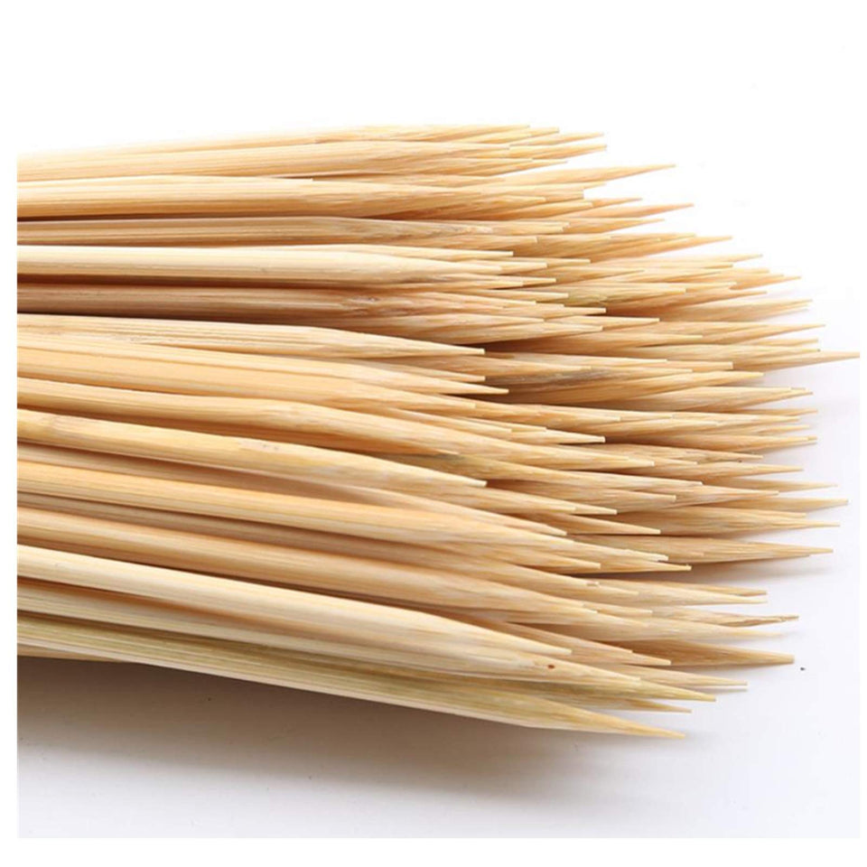 DTmasao bamboo skewers 12-inch pack of 200 for versatile grilling and serving