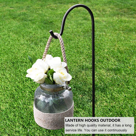 Dualshine shepherd hook disassembles for compact storage after use.