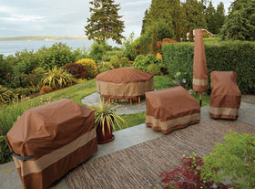 Duck Covers Ultimate breathable side panels reduce moisture buildup.