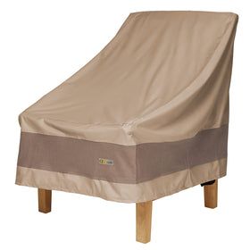 Duck Covers Elegant 34 Inch W chair cover front view with secure fit