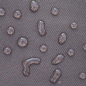 Duck Covers fire pit cover close-up highlights breathable side panels