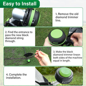 DuckcowsC easy installation for quick line replacement