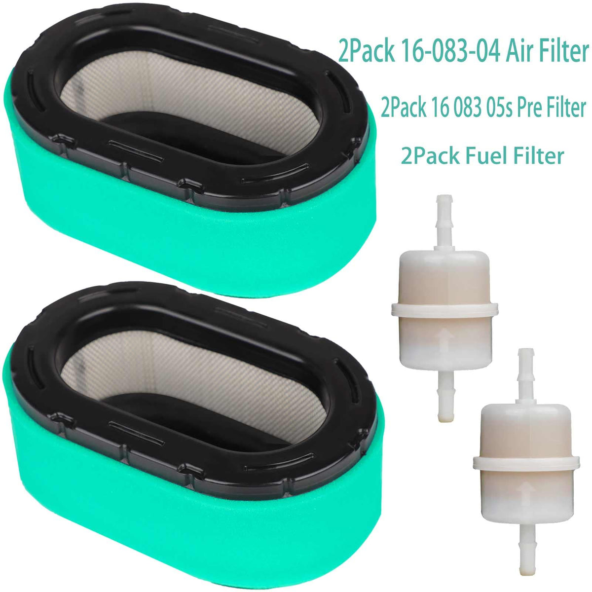 DUCTAIL 1608305s pre-filter pack adds debris pre-cleaning for longer life