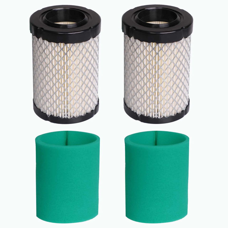 DUCTAIL 22-083-01-S air filter with pre cleaner for Kohler engines improves dust filtration