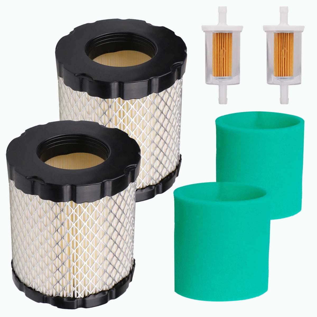 DUCTAIL 798897 air filter for lawn mowers improves engine protection.
