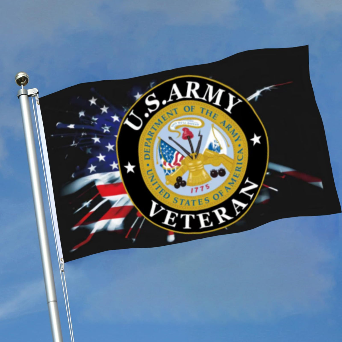 Ducuh garden display flag ideal for yard or patio.