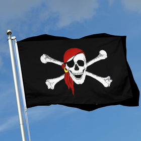 Ducuh garden and patio flag adds bold nautical flair to outdoor spaces