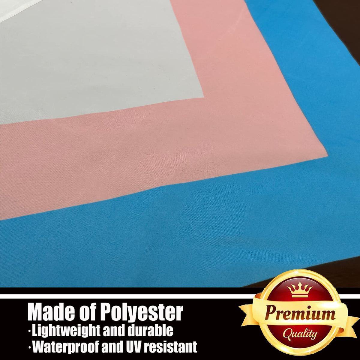 ducuh Polyester fabric resists fading for lasting color.