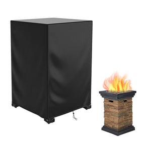DUDSOEHO fire pit cover square waterproof protects your fire pit from rain
