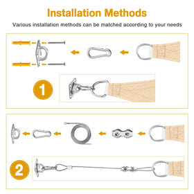 Duerer sun shade hardware kit pad eyes simplify sail anchoring.