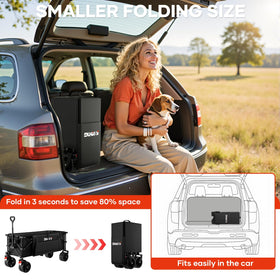 DUHKOI three-color options offer stylish, practical wagon choices for outings.