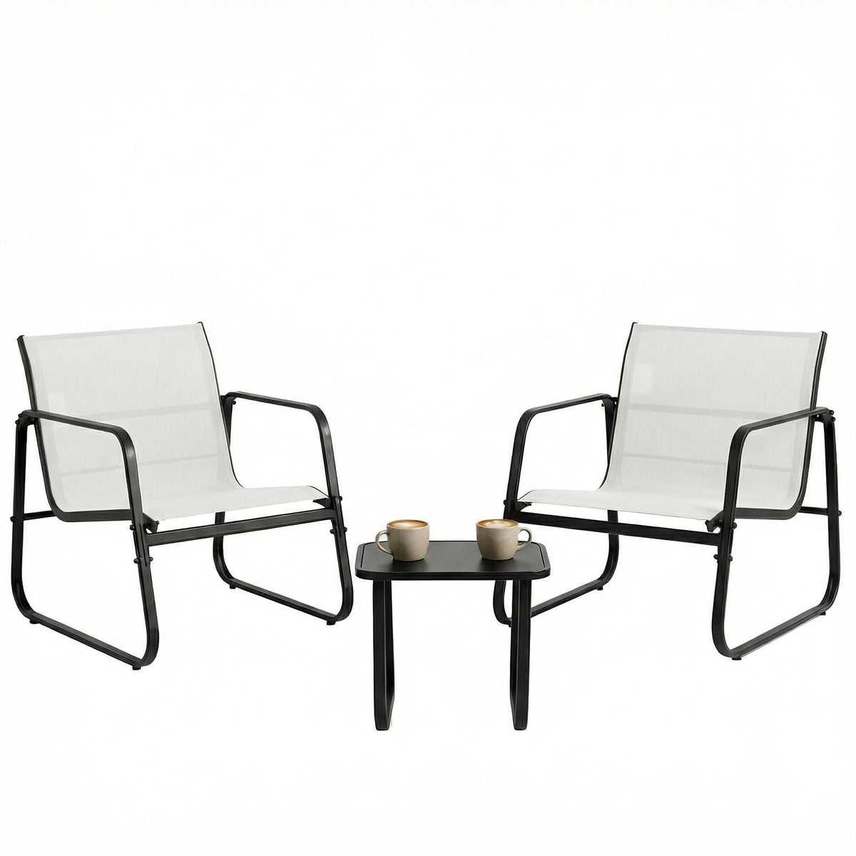 DUMOS 3-piece patio set with table for outdoor dining