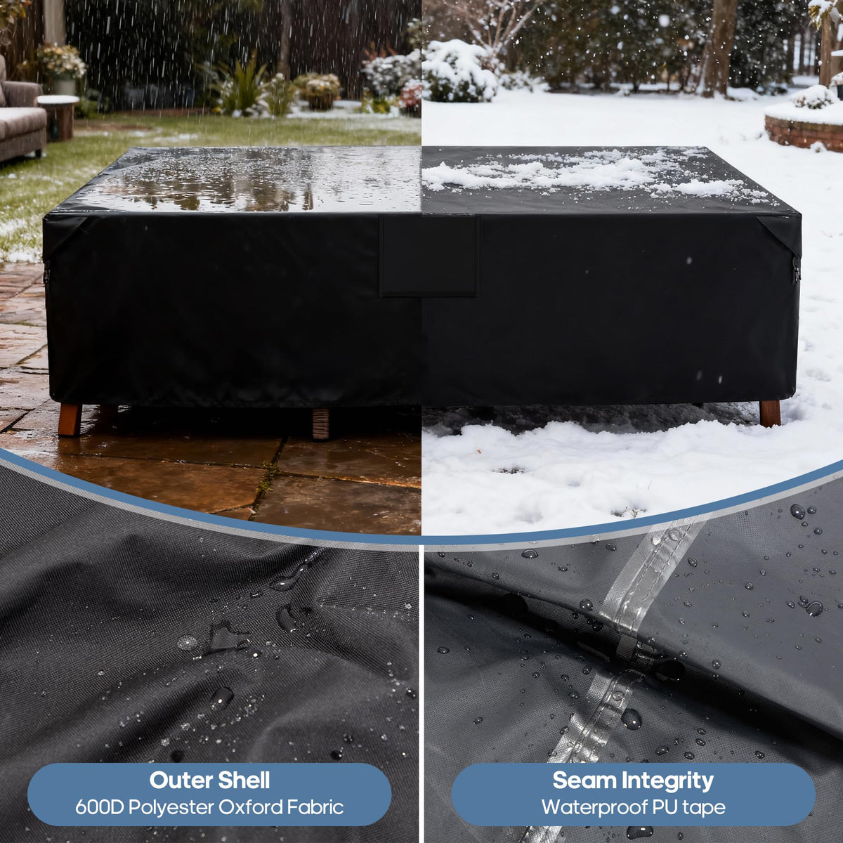DUMOS breathable design with air vents reduces condensation.
