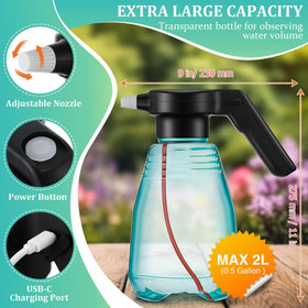 Dunkive one button operation provides easy hands free watering