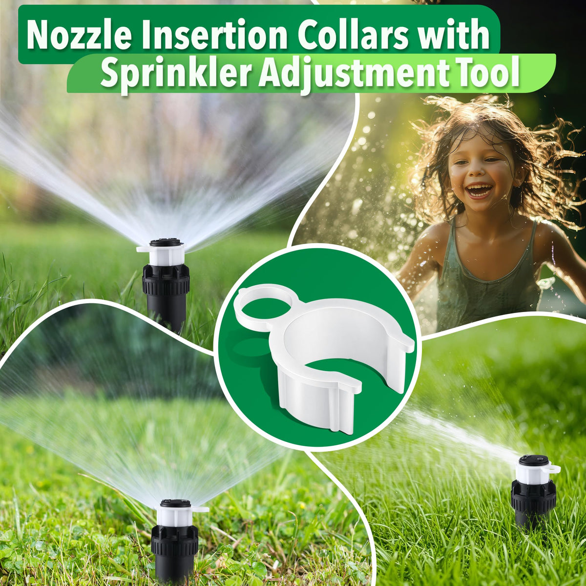 Dunkive heavy-duty plastic construction ensures durable irrigation maintenance