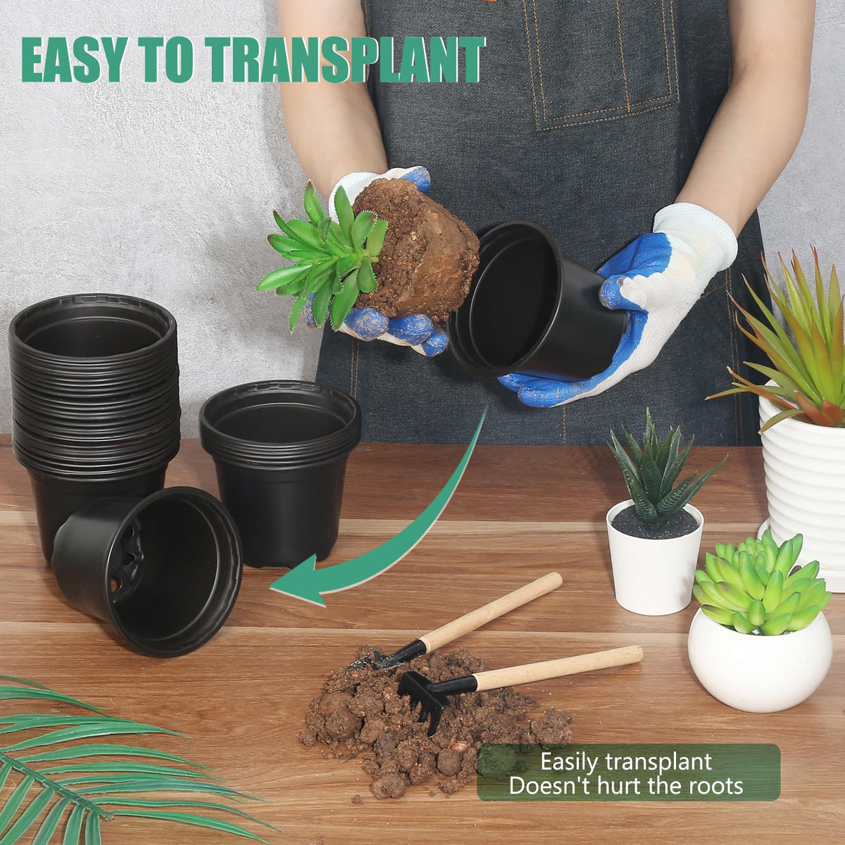 DUNPUTE 120-pack offers cost-effective starter pots for seeds and cuttings.