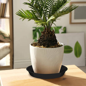 DUNPUTE saucer decorated with pebbles for decorative indoor display