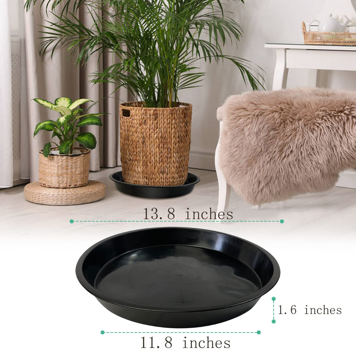 DUNPUTE plant saucer 16-inch tray protecting floors from watering