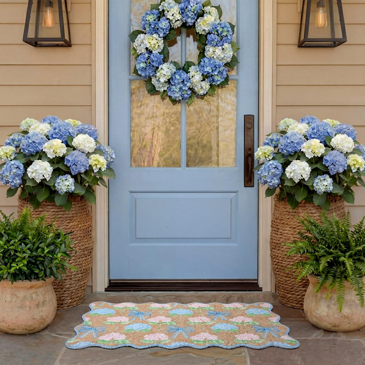 Dimensions 16.5 by 30 inches fit standard doorways.