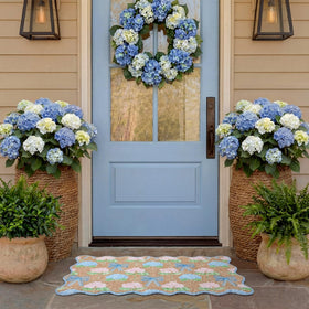 Dimensions 16.5 by 30 inches fit standard doorways.