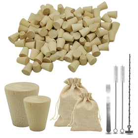 Duomilee carpenter bee corks set shown as a full repair kit for holes